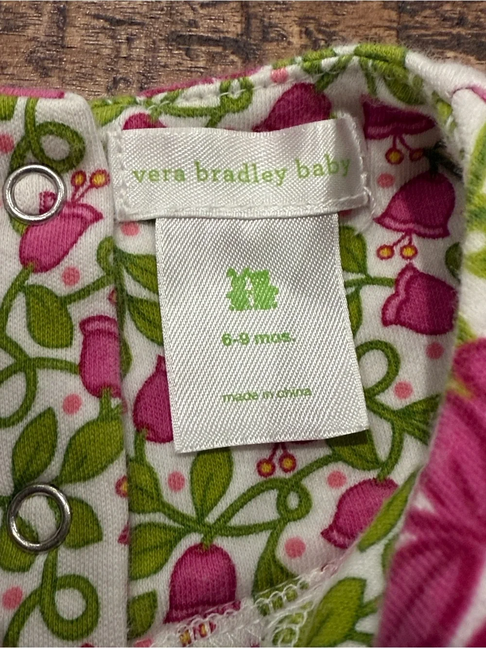 Vera Bradley Baby Girls Dress & Hat - Lilli Bell - Size 6-9 Months